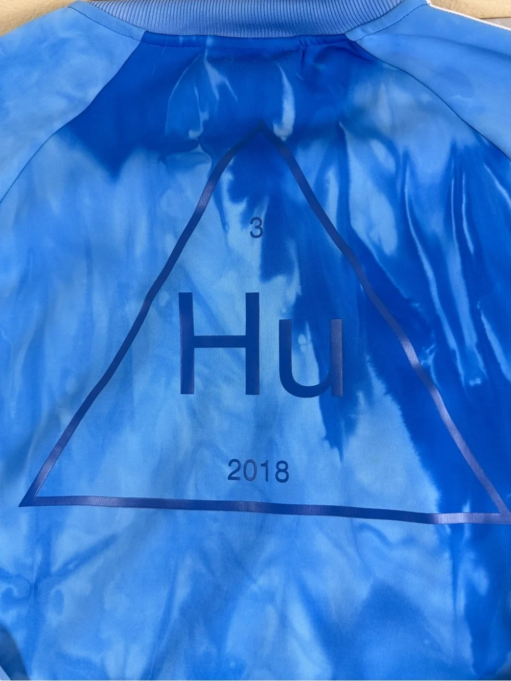 Adidas Pharrell Williams‎ Humanrace Hu Holi Blue Track Jacket Size Large